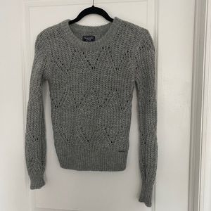Abercrombie & Fitch grey sweater - XS